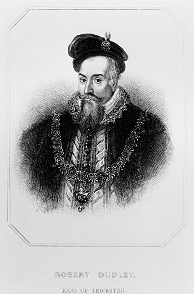 Portrait de Robert Dudley (1532-88), 1er comte de Leicester, de 